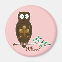 Whoo? Eule Magnete