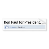 Wie Ron Paul-Autoaufkleber