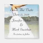 Wiesen-Braut-Save the Date Magnet