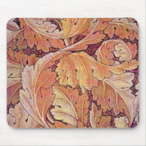 William Morris orange Acanthus - Mousepad