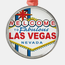 Willkommen nach fabelhaftes Las Vegas Weihnachtsornament