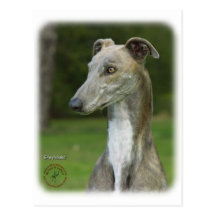 Windhund 9J008D-04 Postkarte