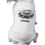 Winged Schädel-Hundehemd Hunde-t-shirt