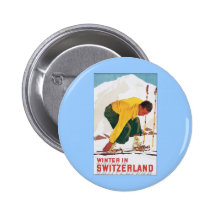 Winter in der Schweiz Buttons