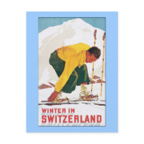 Winter in der Schweiz