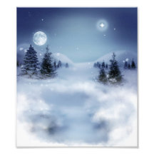 Winter-Landschaft Kunst Photo