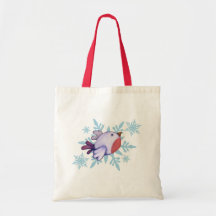 Wintervogel Taschen