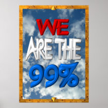 Wir sind die 99% besetzen Protestzeichen