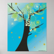 Wirbler Baum-Druck Posterdrucke