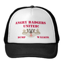 Wisconsin Politics_Angry belästigt United_DumpWalk Retrokultmütze