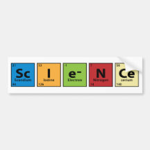Wissenschaft Auto Sticker