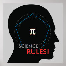 WISSENSCHAFTS-REGELN! - Matheplakat