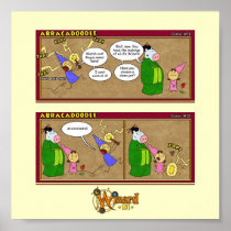 Wizard101 Abracadoodle Comic-Plakat