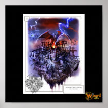 Wizard101 Dragonspyre Konzept-Plakat