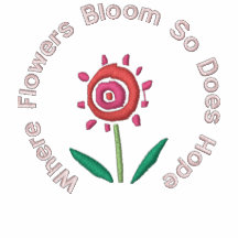 Wo Blumen also blühen, hofft Polo Shirt