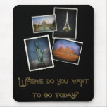 Wo wollen Sie, um zu gehen? Mousepad