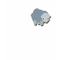 Wolken-Schaf-Hemd