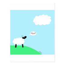 Wolken-Schafe Postkarten