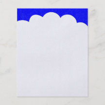 Wolkenspitzen - blaues II Flyer