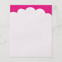 Wolkenspitzen - Hochrot Flyerdesign