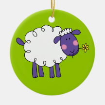 Wollige Schafe Ornamente