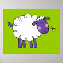 Wollige Schafe Plakat