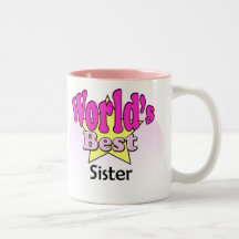 World's Best Sister Beker