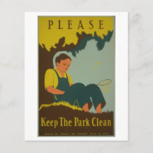 WPA - maintenez le parc propre Prospectus En Couleur