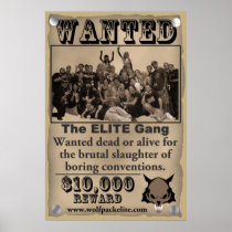 WPE wollte Plakat
