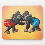 Wrestling-Gorillas Mousepads