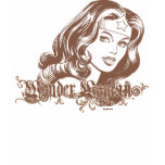 Wunder-Frau Brown t-shirts