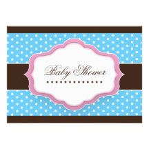 Wunderliche Babyparty-Einladung:: 5" x7 "