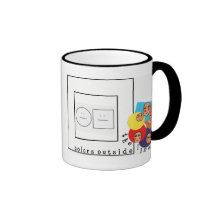 Wunderliche Kaffeetasse - Keramik-positiver Kunst-