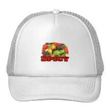 Würzig! Heißes Habanero Pfeffer-Stapel-Pfeffer-Lie Baseballcap