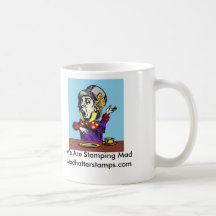 Wütende Hutmacher-Alice im Wunderland Kaffee Tasse