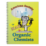 Wütendes Bio Chemiker-Notizbuch