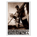 WWII Schweizer-Plakat Karten