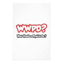 WWPD…, was ein Physiker tun würde? Personalisierte Druckpapiere