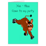 Yee - HaaCome zu meinem Party Karte