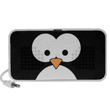 Yeux de pingouin mini haut-parleurs