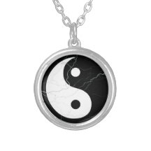 Yin noir et blanc et Yang Bijouterie Fantaisie