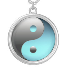 Yin Yang Anhänger-Halskette