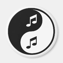 Yin Yang Musik Magnete