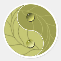 Yin Yang Natur Sticker