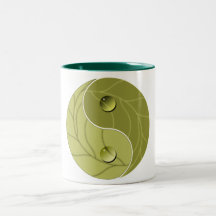 Yin Yang Natur Tee Tasse