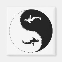 Yin Yang Wal Kühlschrankmagnet
