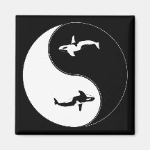 Yin Yang Wal Kühlschrankmagnete