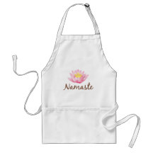 Yoga de fleur de Namaste Lotus Tablier
