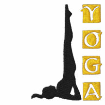 Yoga gesticktes Hemd
