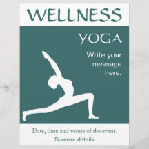 Yoga-Silhouette-Flyer